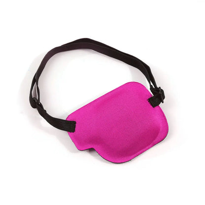 1PCS Black Single Eye Patch Adjustable 3D Foam Groove Eyeshades For Lazy Eyes Medical Use Concave Eye Patch