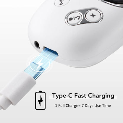 Handheld CES Sleep Aid Device for Insomnia Palm Pulse Massager Stress Relief Device Ear Clip Anxiety Pulse Pressure Relief