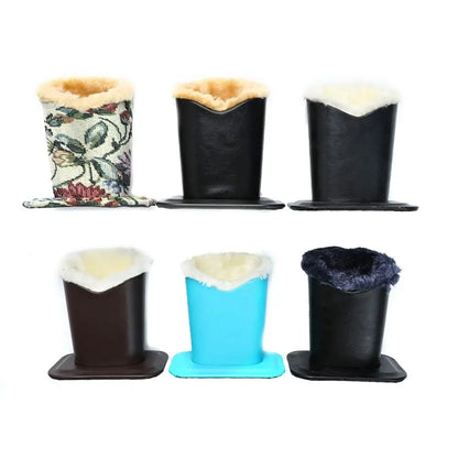 Fashion Portable  Glasses Box Eyeglass Holders Glasses Case Sunglass Stands Brush Pot