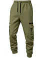 2026 Men's Joggers Pants Loose Drawstring Long Pants Men Zipper Multi-pocket Sweatpants Casual Cargo Trousers For Men Fitness