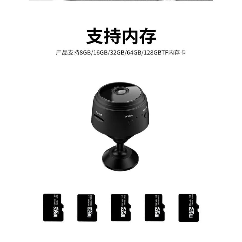A9 WiFi Mini Camera Wireless Video Recorder Security Protection Camera Smart Home Monitoring Camera for Infants and Pets