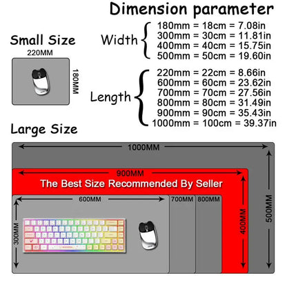 Gaming Laptops Keyboard Mat Desk Protector Gamer Mats Anime Heroes of Might and Magic 3 Map Deskmat Laptop Accessories Mouse Pad