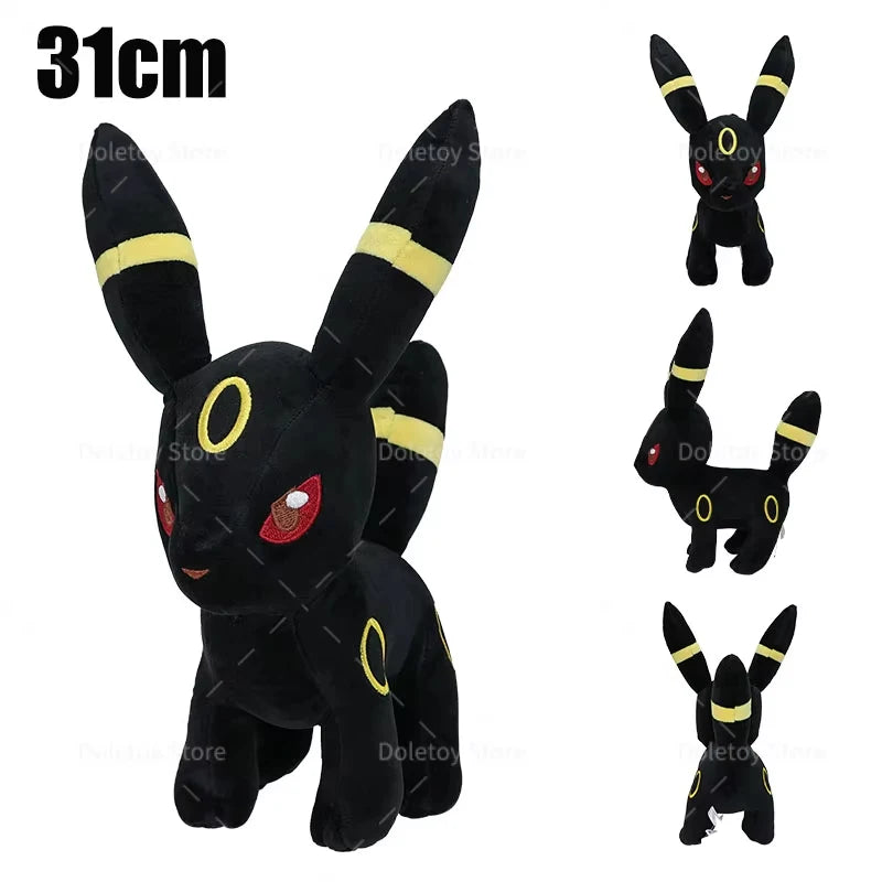 Hot Pokemon Plush Sylveon Leafeon Umbreon Vaporeon Glaceon Soft Anime Dolls Throw Pillow Stuffed Animal Birthday Gift for Kids