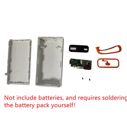 DIY Welded Shell 2*21700 Battery Holder Power Bank Case USB Type C Mobile Phone Charger 21700 Battery Storage Box For Smartphone