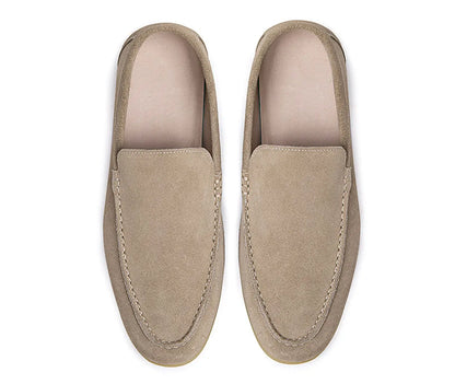26 Men summer casual loafers made of suede, slip-on pull-on design, easy to wear and take off.LF1246