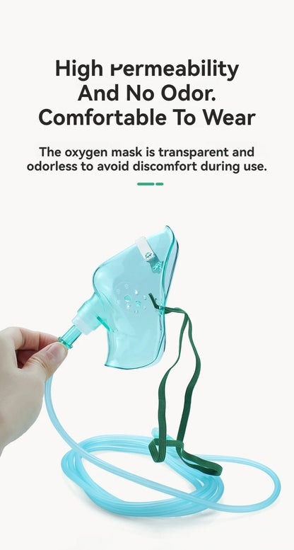 Oxygen Mask Oxygen Concentrator Full Face Mask For Adults Children Oxygen Concentrator Accessories Oxygen Concentrator Mask