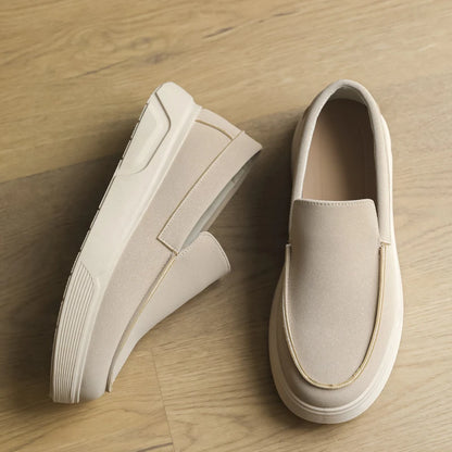 New Designer Business Commute Men's Slip On Loafers Comfortable Shoes Fashion Sneakers Daily Preppy Casual Suede Leather Shoes