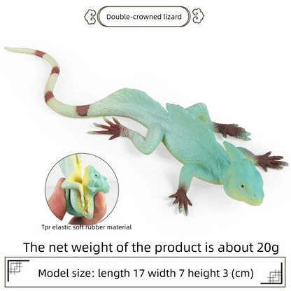 Oenux Simulated Insect Mouse Lizard Sea Animal Models Realistic Dolls Soft Rubber TPR Material Collectibles Halloween Prank Toys