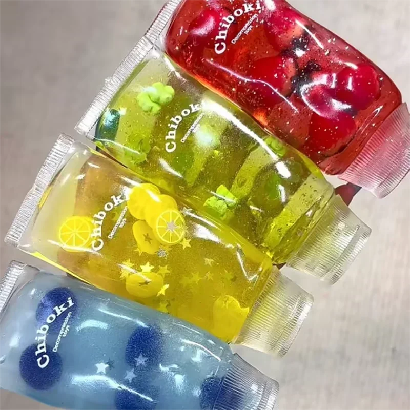 Soft Slow Rising Squishy Stress Relief Toy Fruit Filled Maltose Toothpaste Deformable Squeeze Fidget Sensory Relief Calm Down