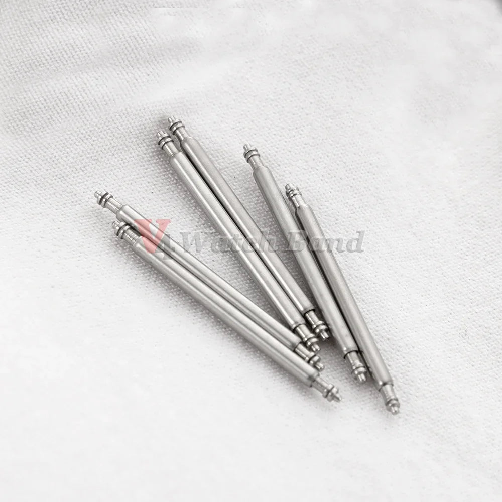 360pcs/set Metal Link Pin Watch Repair Tools Dia 1.5mm/1.8mm Strainless Steel Spring Bars Length 8mm- 25mm Watchband Strap Pin