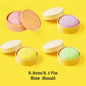 Colorful Steamer Dumpling Squishies Stress Ball Slow Rising Squeeze Fidget Toy Anti-Stress Sensory Relief for Adults Funny Gifts