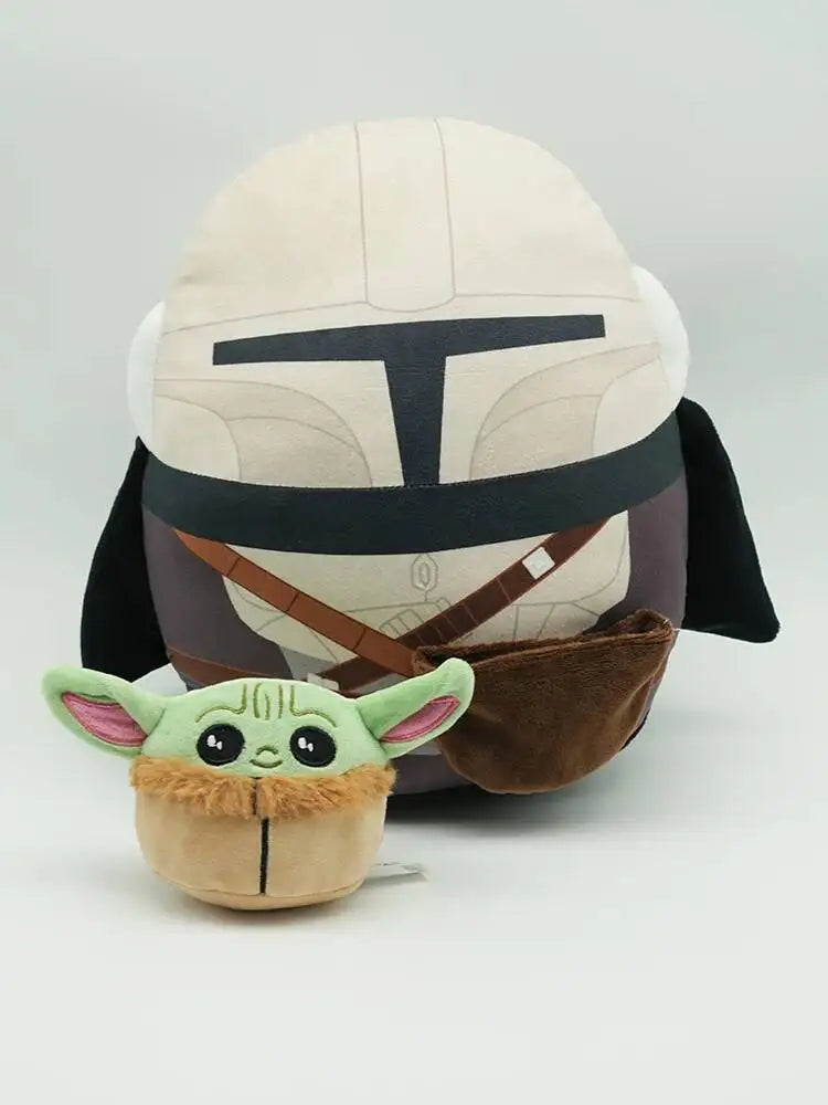 2026 New Movie The Din Djarin Mandalorians And Grogus Plush Soft Stuffed Collectible Cute Anime Peripheral Plushie Doll Toy Gift