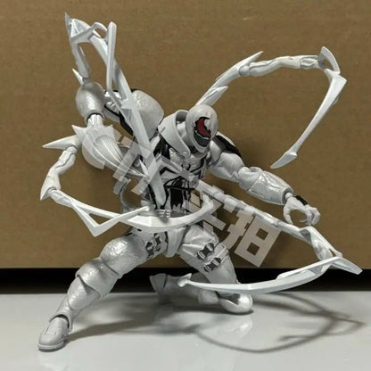 16CM CT Toys Kaiyodo Revoltech Yamaguchi Agent Venom Articulated Action Figure Collectible Model Kit Movable Surprise Toys Gift