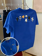 Cartoons Cats Prints T-Shirts Summer Womens Cotton T Shirts Basic O-Neck Oversized Short Sleeve Tops Casual Street Woman Clothes