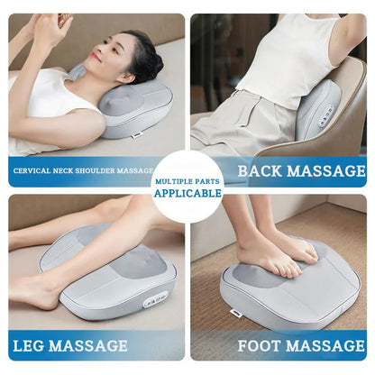 Haier Cervical Neck Massager Pillow Back Muscle Massagers Machine 3D Stereo Electric Massage Device Relax Tool