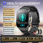 2026 New Accurate Diagnosis Smart Watch ECG Blood oxygen BP Uric acid Lipids Health HD AMOLED Screen call Smart watch Men Women