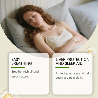Natural Energy Boost Clear Breathing Herbal Diffuser Mullein Thyme Tea Enhances Energy Promotes Sleep Health Cleanses Lungs 4pcs