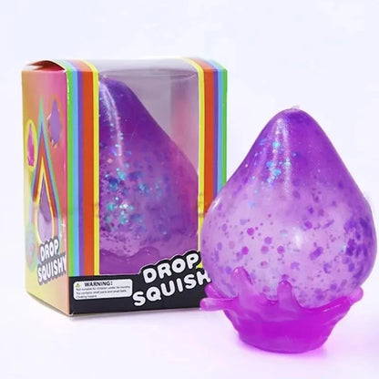 Needoh Dream Drop Squishy Squeeze Toy Safety Non-Toxic Slow Rebound Squish Anxiety Relief Autism ADHD Focus Toy for Adults Gift