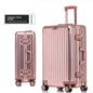 KLQDZMS High Quality All Aluminum Magnesium Alloy Luggage Large Capacity Travel Suitcase 20 Inch Boarding Business Luggage Bag