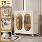 Foldable Baby Closet Plastic Infant Wardrobe Children's Clothing Storage Cabinet for Home Bedroom No Installation Needed