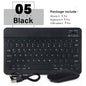 Hebrew/Spanish//Russian/Korean Portable 10 inch Wireless Keyboard and Keyboard set For iPad Samsung Tablet Laptop IOS Android