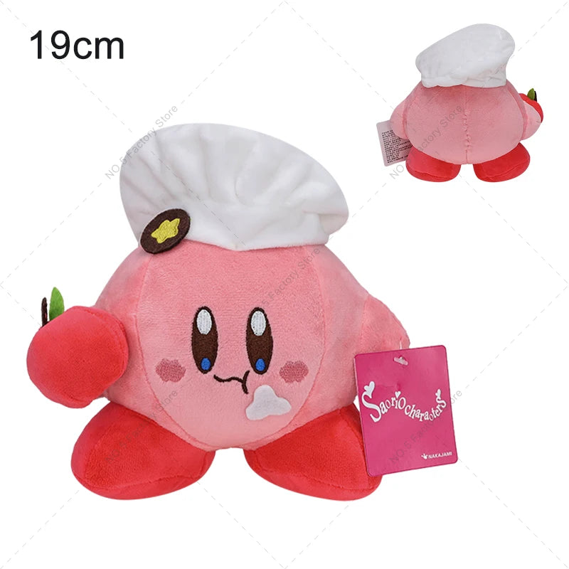 Cute Multicolor Kirby Plush Toy Kawaii Anime Star Kirby Sword Kirby Waddle Doo Elfilin Stuffed Doll Peluche Birthday Gifts