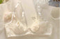 YUQI Kawaii Lace Bralette Set Japanese Floral Mesh Underwear Summer Ultra-Thin Lace-Up Cutout Romantic Bra 2024 New Kawaii set