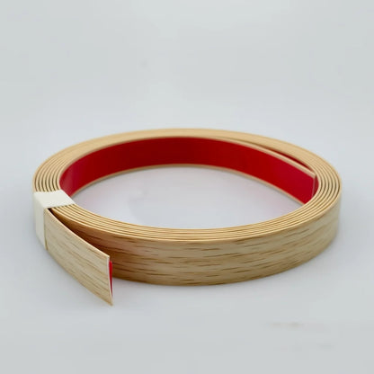 1PC 3/5m Beautiful Border White Sticke Rwood Grain Edge Banding Cover Up, Repair Wall, Furniture, Edge Decoration Sticker