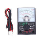 convenientPortable Mini Electric Analog Multimeter Tester Handheld Pointer Voltage Multimeter School Student Experiment Supplies