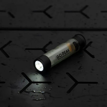 Strong Light Pocket Mini Flashlight Magnetic Hook Long Endurance Key Clip Light Rechargeable Cap Clip LED Flashlight Night