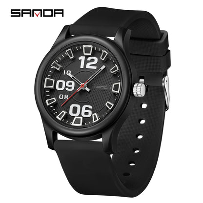 SANDA 3252 Fashion Simple Student Quartz Watch Popular Style Waterproof Suitable For sports And Life And It Is a Gift For Friend