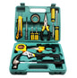 Tools Set General House hold Hand Tool Kit with Plastic Toolbox Storage Case Used to Car repair And home Repair