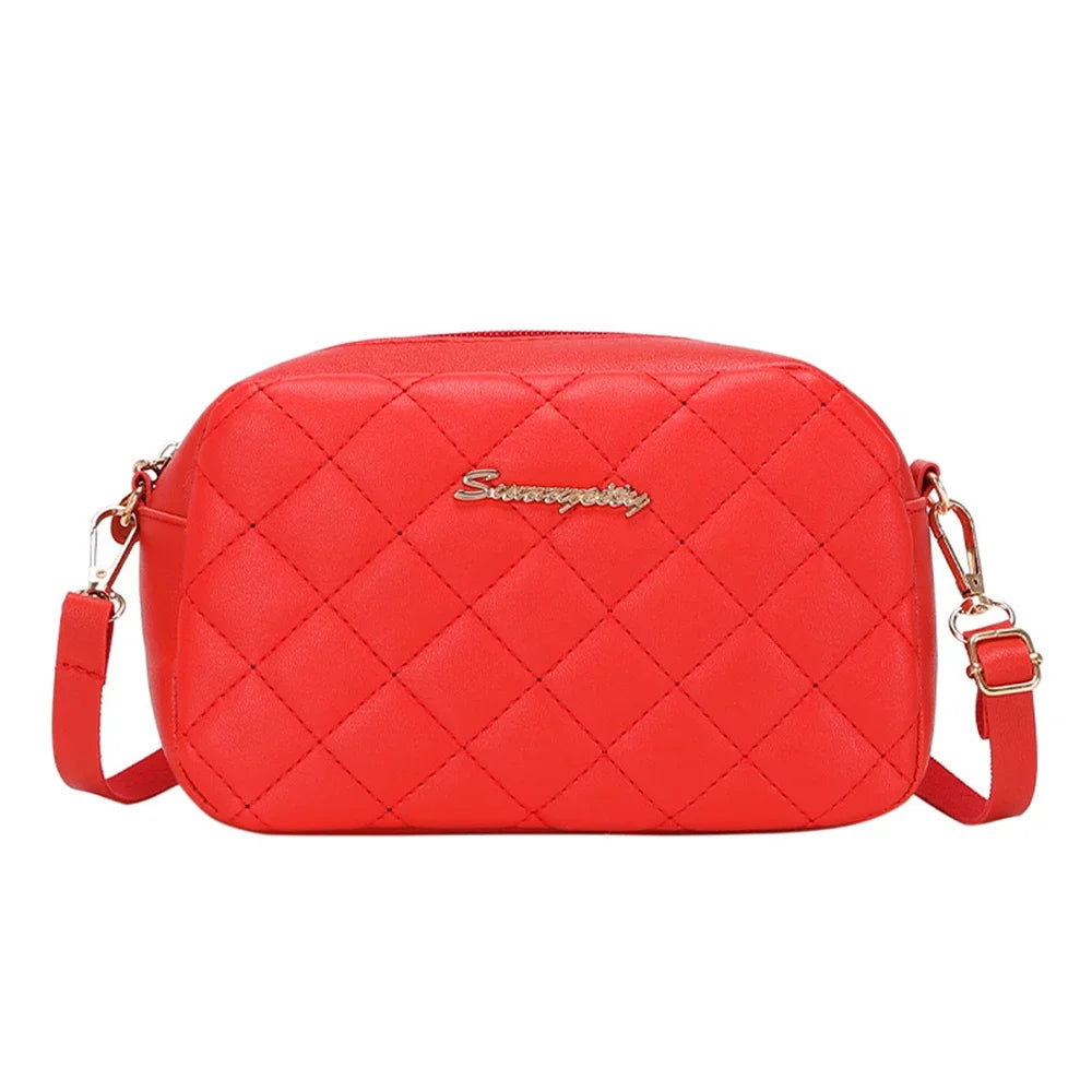 2025 roku damska mała torebka crossbody z frędzlami, modna haftowana damska torebka na ramię w kratę, modna torebka crossbody na łańcuszku