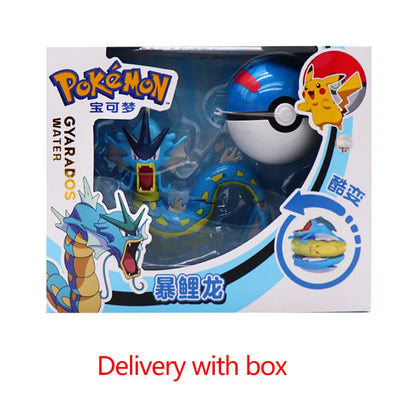 22 Kind Pokemon Ball Figure Pokeball Mewtwo Poke Pikachu Charizard Gyarados Venusaur Pawmi Quaxly Fuecoco Elf Toy Set Kids Gift