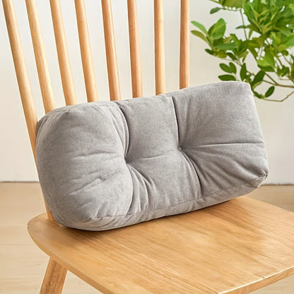 Waist Support Pillow, Cushion, Waist Protection Nap Pillow Chenille Weave Is Very Suitable for Office Chairs and Home Decoration