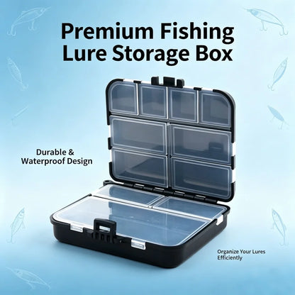 Fishing Accessories Storage Box Double Sided Bait & Hook Box Carp Luya Fishing Gear Organizer Multifunctional Fishing Parts