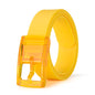 High-quality Color Candy Color Silicone Belt Fashionable And Trendy Universal Belt For Men And Women With Jeans Belt Accessories