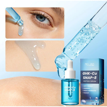 Blue Copper Peptide Essence 30ml Collagen Lifting And Firming Long-lasting Hydration Gentle Nourishment Korean Skincare Essence