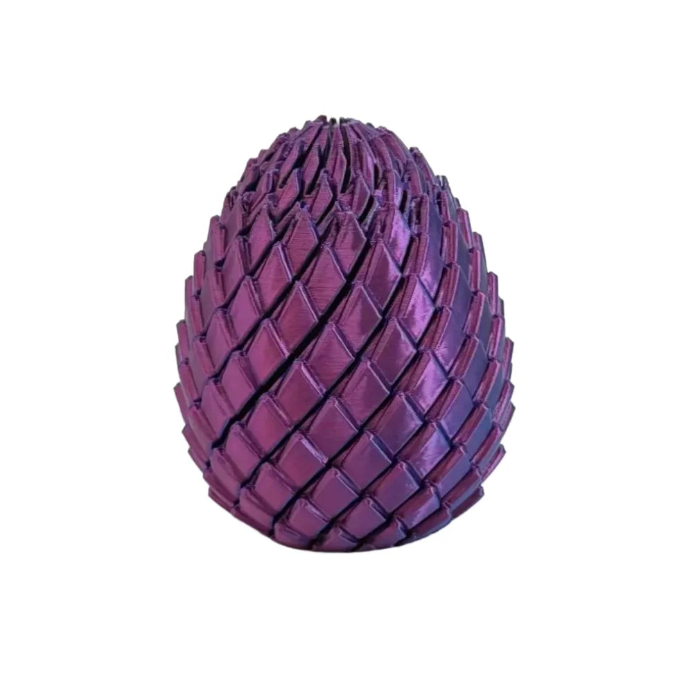3D Printed 7.5/5.5CM Twisted Dragon Egg Toy Spiral Stress Relief Sensory Toy Christmas Birthday Party Gifts Multi-color Fidget