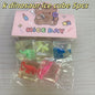 Fidget Toy Mini Squishy Toys Mochi Ice Block Stress Ball Toy Kawaii Transparent Cube Cat Paw Fish Stress Relief Squeeze Toy
