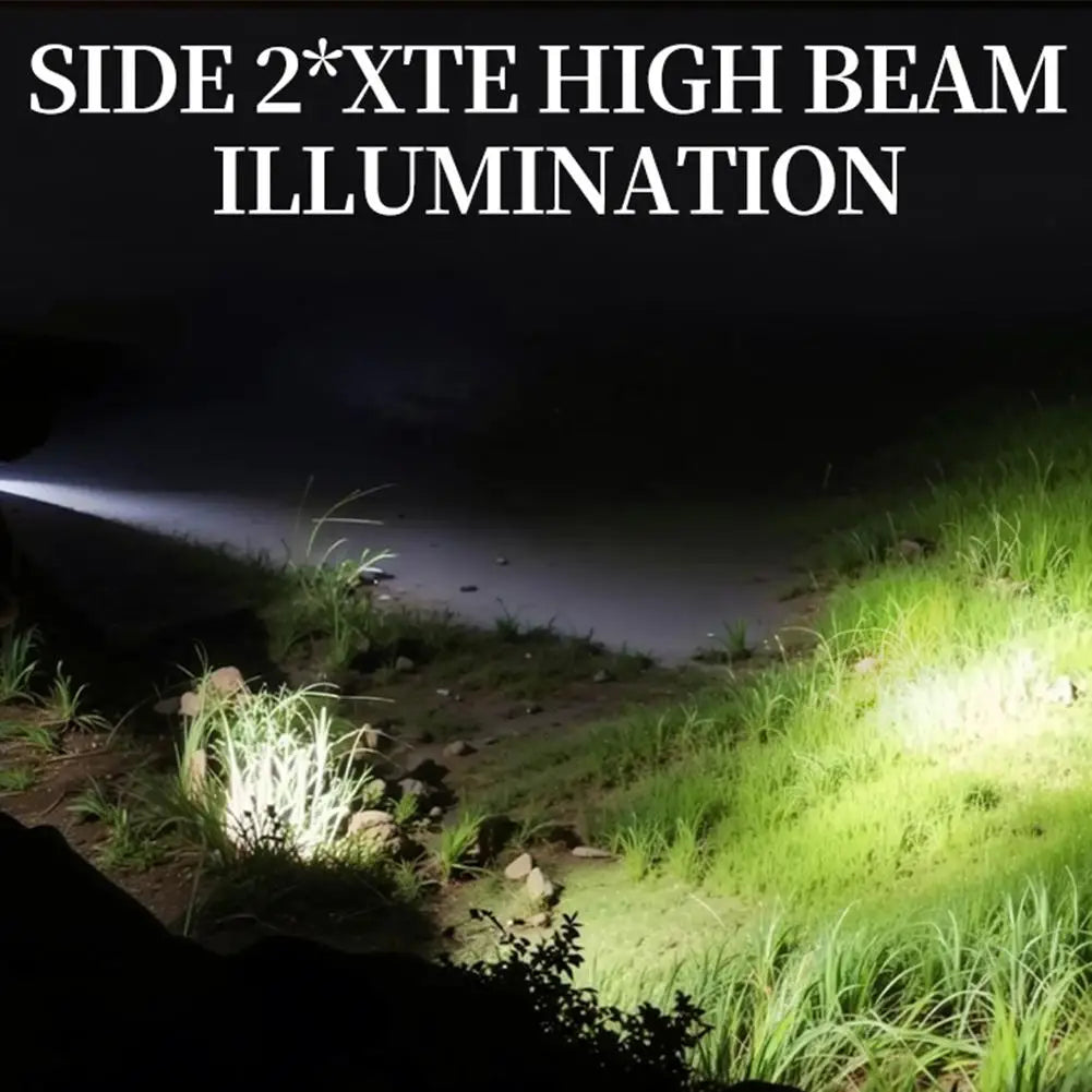 New XTE COB LED Rechargeable Multifunctional Glasses Light Waterproof Free Adjustment Angle Lightweight Glasses Lamp