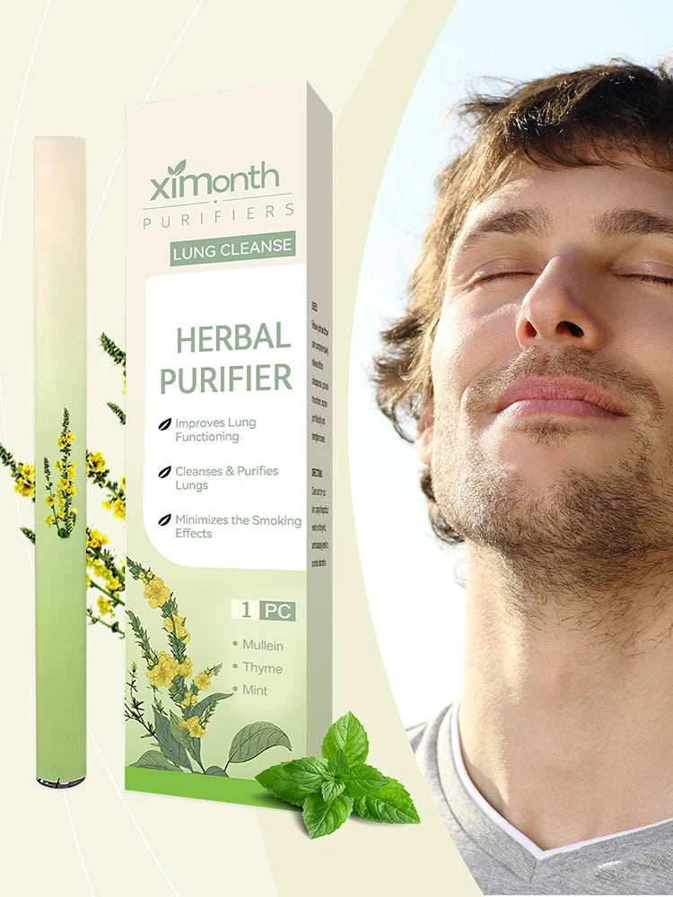 Herbal Blend Diffuser Refreshes The Mind Relieves Fatigue Lung-clearing Purification Pen Relieve Breath Discomfort for All Ages