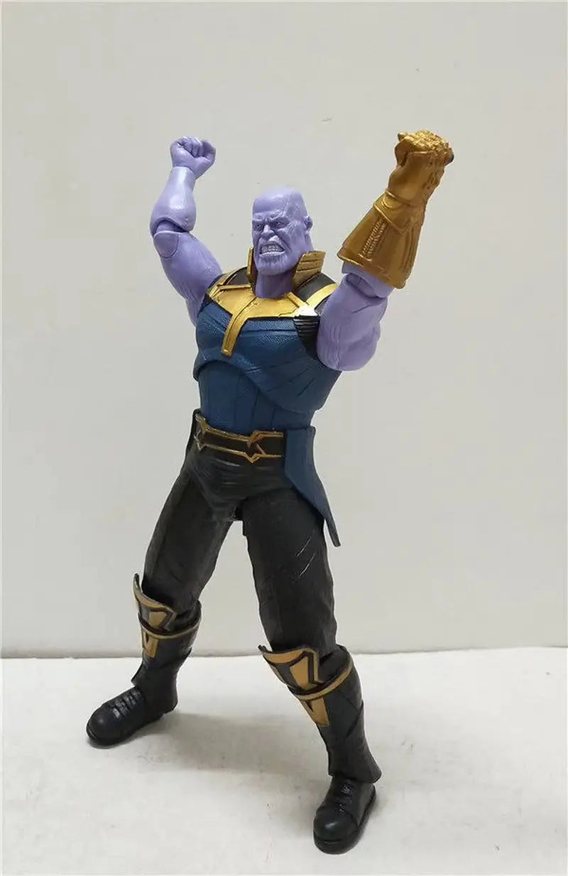 New In Stock Movie Marvel Heroes Avengers: Thanos Mobile Action Figure Model Desktop Ornament Holiday Surprise Gift For Fans