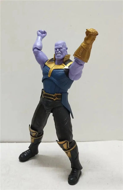 New In Stock Movie Marvel Heroes Avengers: Thanos Mobile Action Figure Model Desktop Ornament Holiday Surprise Gift For Fans