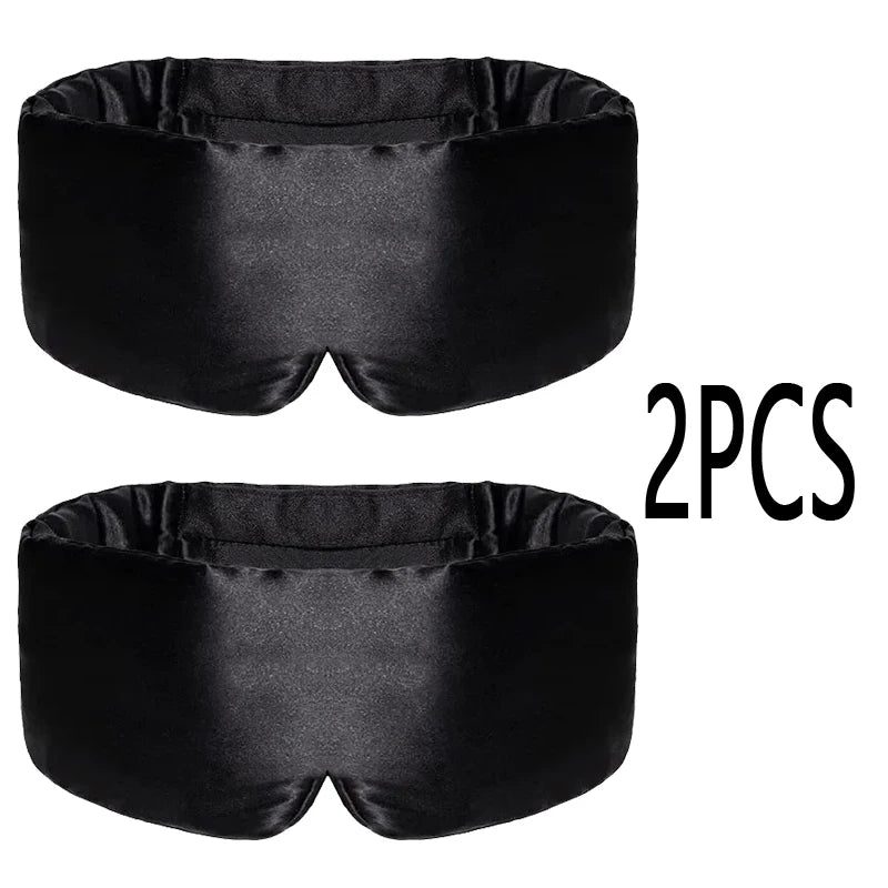 New Silk Sleep Night Mask Eye Mask Sleeping Blindfold for The Night Sleep Band Eyes Cover