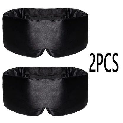 New Silk Sleep Night Mask Eye Mask Sleeping Blindfold for The Night Sleep Band Eyes Cover