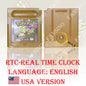 GB/GBC Real Time Clock Pokemon Crystal/Gold/Silver Version Video Game Cartridge with Battery USA/NOE/FRA/ESP/ITA Version