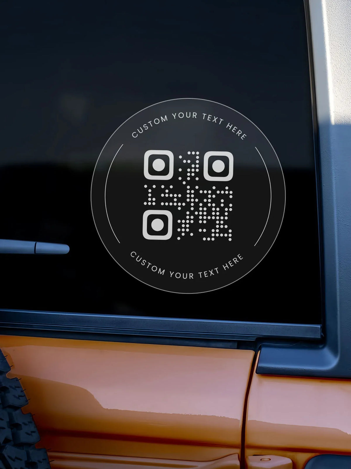 1/60/180 PCS Custom QR Code Round Stickers, Can Be Printed With Any Text/Image, Perfect for Parties, Labels, and Packaging.