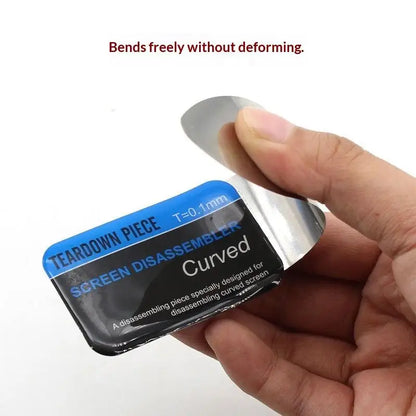 5 In 1 Professional Stainless Steel Curved Screen Pry Tools For Phone Tablet Laptop Repair Metal Spudger Disassembly KitHot
