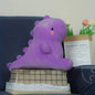 Color dinosaur plush toy,Squishy Dinosaur Doll Plush Toy, Sitting Soft Dino Plushie Colorful Little Cartoon Kawaii Animal Peluch